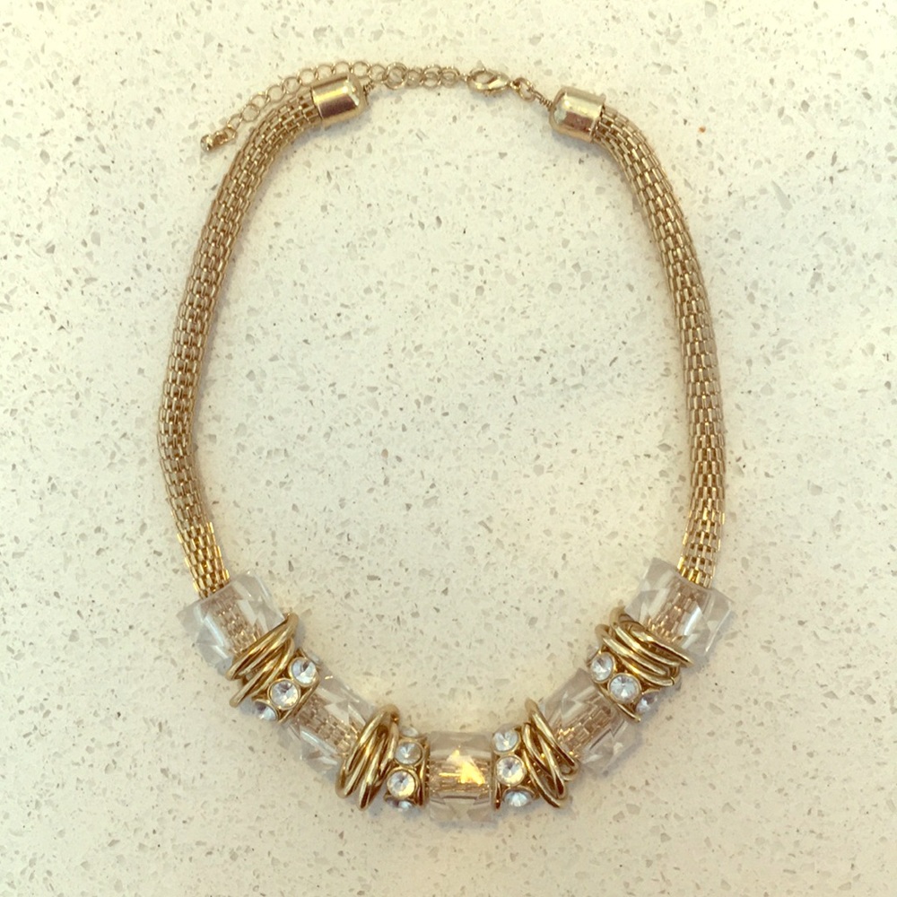 20” gold necklace
